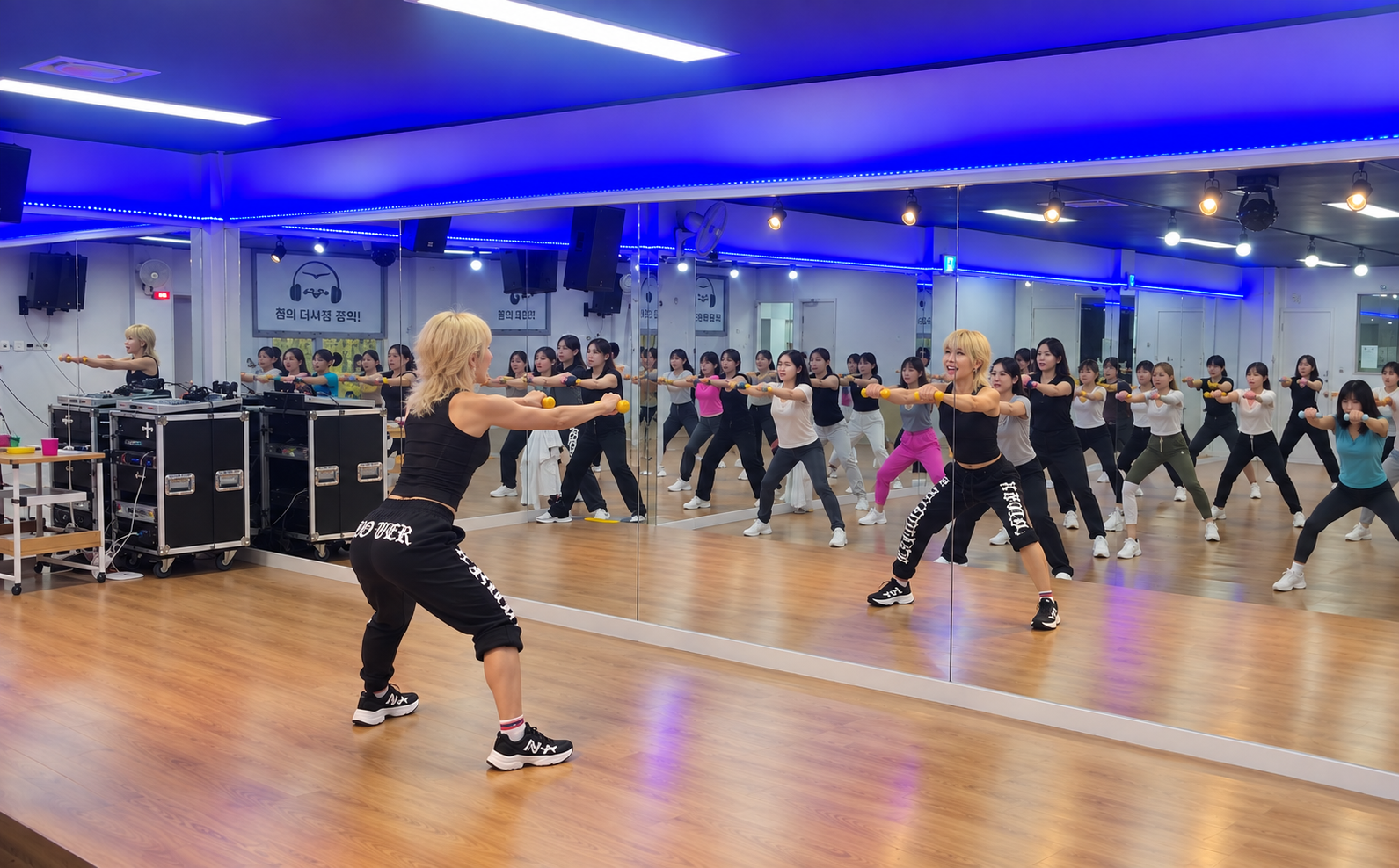 POWER FIT 실제 수업 사진 1